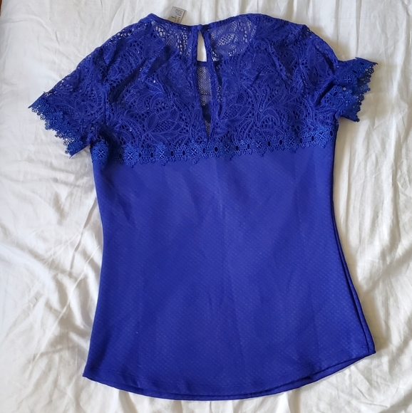 Royal Blue Blouse - Picture 2 of 6
